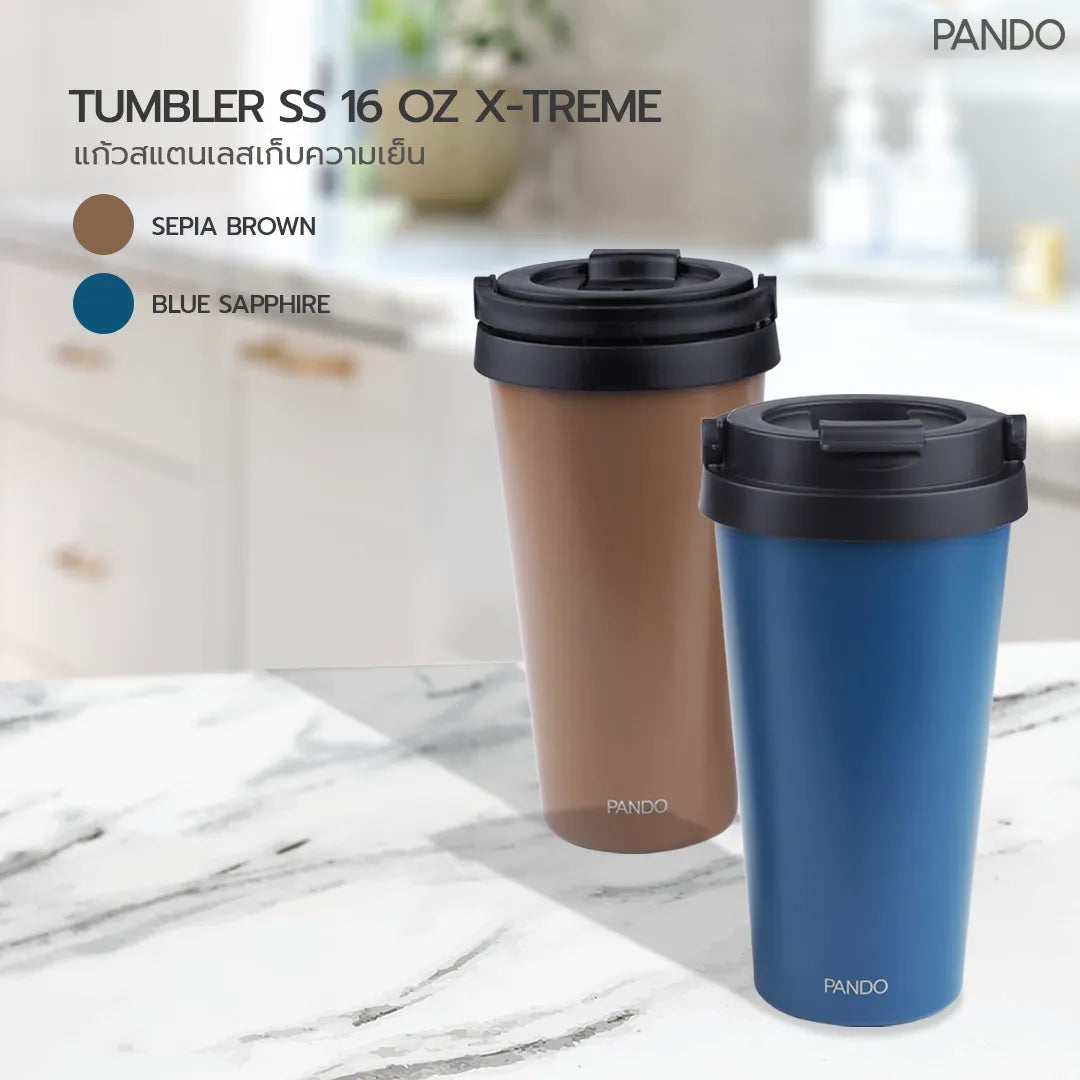 Pando Tumbler SS 16oz Alpha