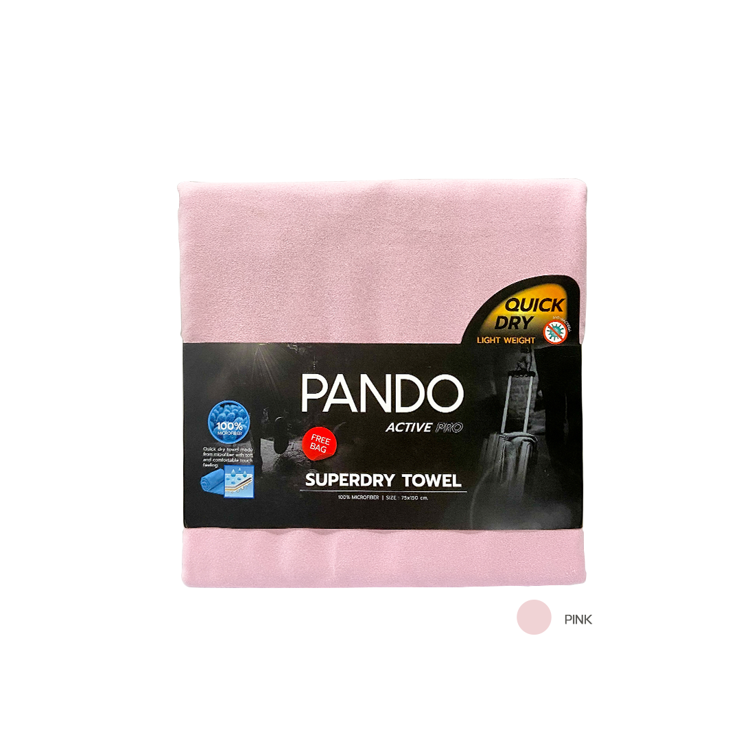 Pando Towel Superdry Active Pro-Pink