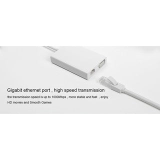 Xiaomi USB-C to VGA Gigabit Ethernet Multi Adapter