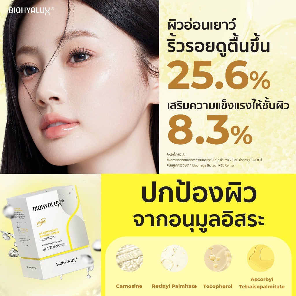 Biohyalux - HA Anti Oxidant Renewal Serum