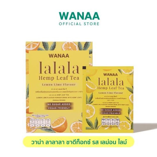 WANAA La La La Hemp Leaf Tea (Lemon Lime Flavour)