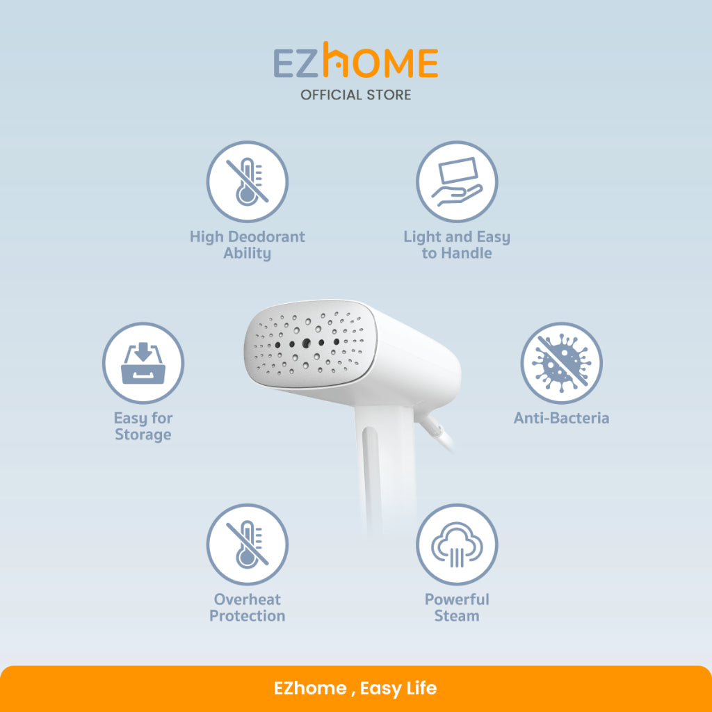 EZHome Handheld Garment Steamer EL11