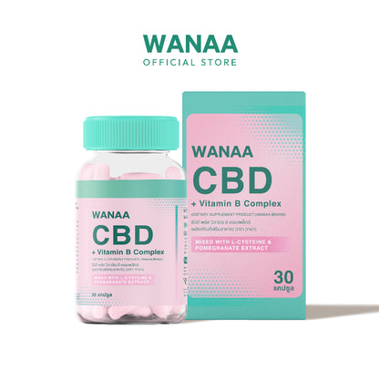 WANAA CBD + Vitamin B Complex - 30 Capsule