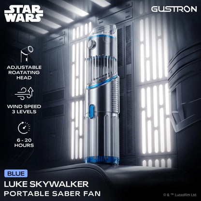 BTS Price_Gustron Portable Saber Fan Luke Skywalker - Blue