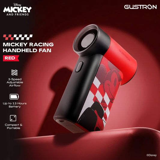 BTS Price_Gustron Portable Handheld Fan Mickey Racing - Red