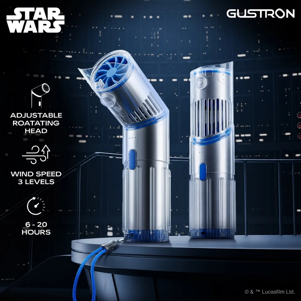 BTS Price_Gustron Portable Saber Fan Luke Skywalker - Blue