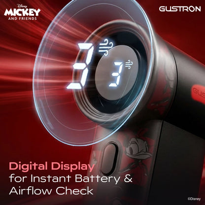 BTS Price_Gustron Portable Handheld Fan Mickey Racing - Black
