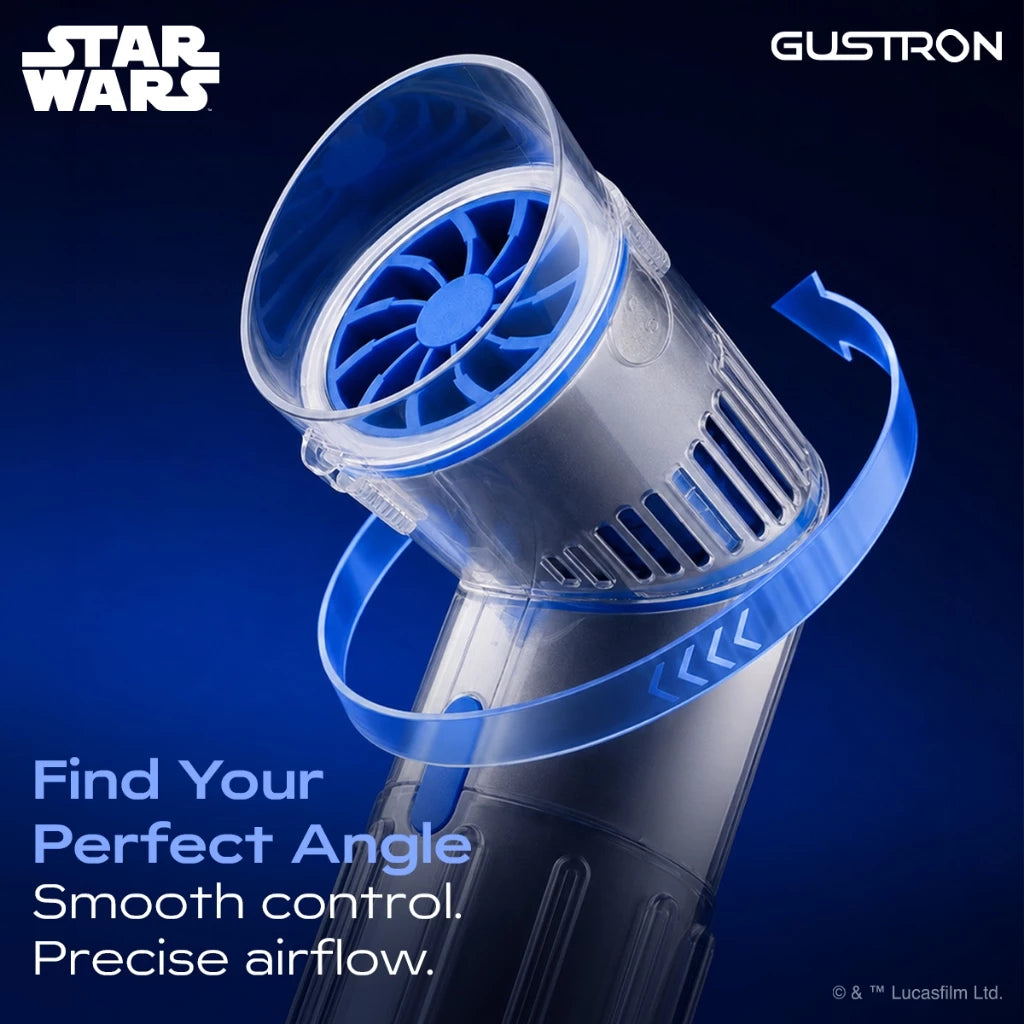 BTS Price_Gustron Portable Saber Fan Luke Skywalker - Blue