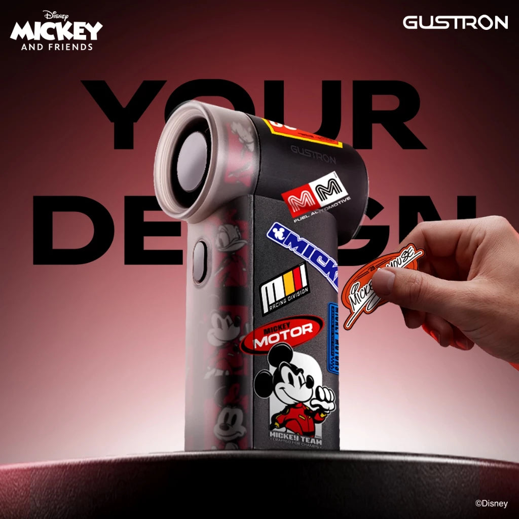 BTS Price_Gustron Portable Handheld Fan Mickey Racing - Black