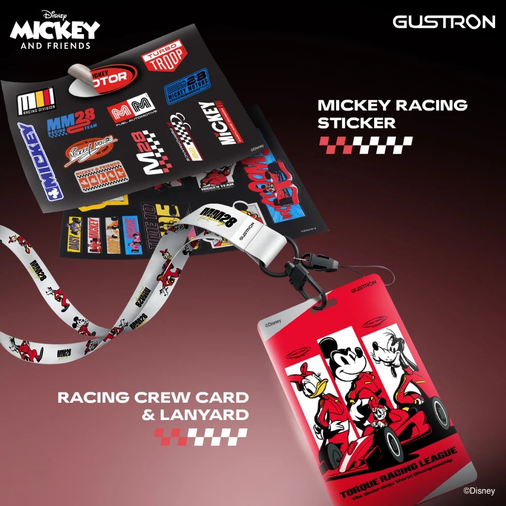 BTS Price_Gustron Portable Handheld Fan Mickey Racing - Black