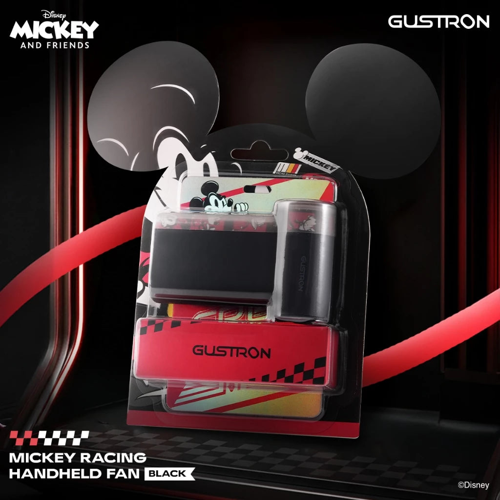 BTS Price_Gustron Portable Handheld Fan Mickey Racing - Black