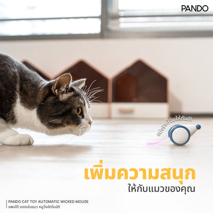 PANDO Cat Toy Automatic Wicked Mouse