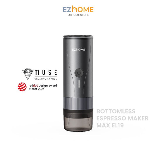 EZhome Bottomless Espresso Maker Max EL19