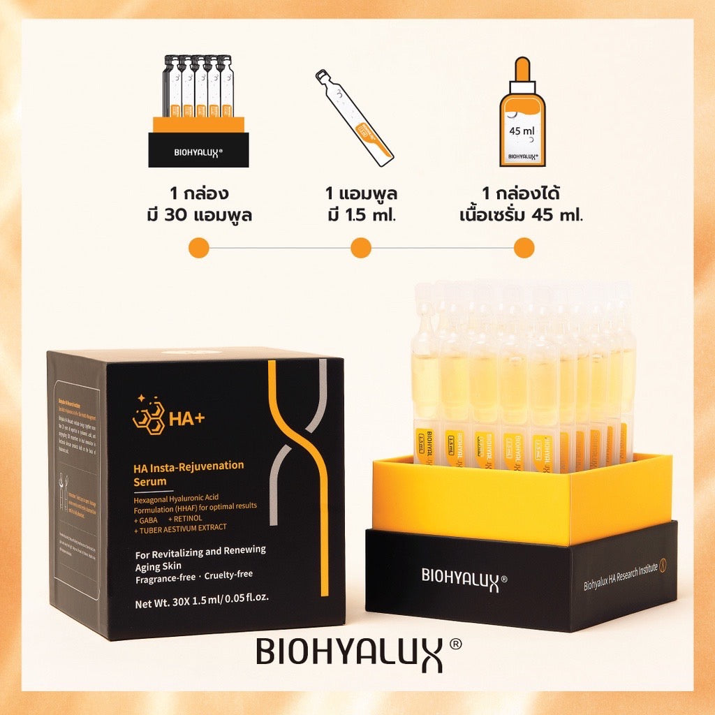 Biohyalux - HA Insta-Rejuvenation Serum