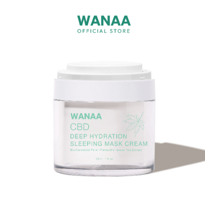 WANAA CBD Deep Hydration Sleeping Mask Cream