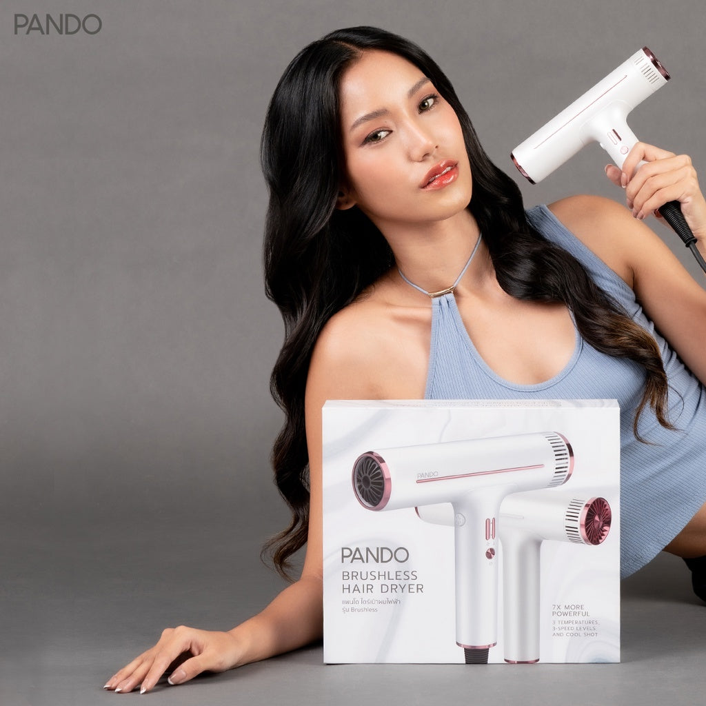 PANDO Brushless Hair Dryer - WHITE