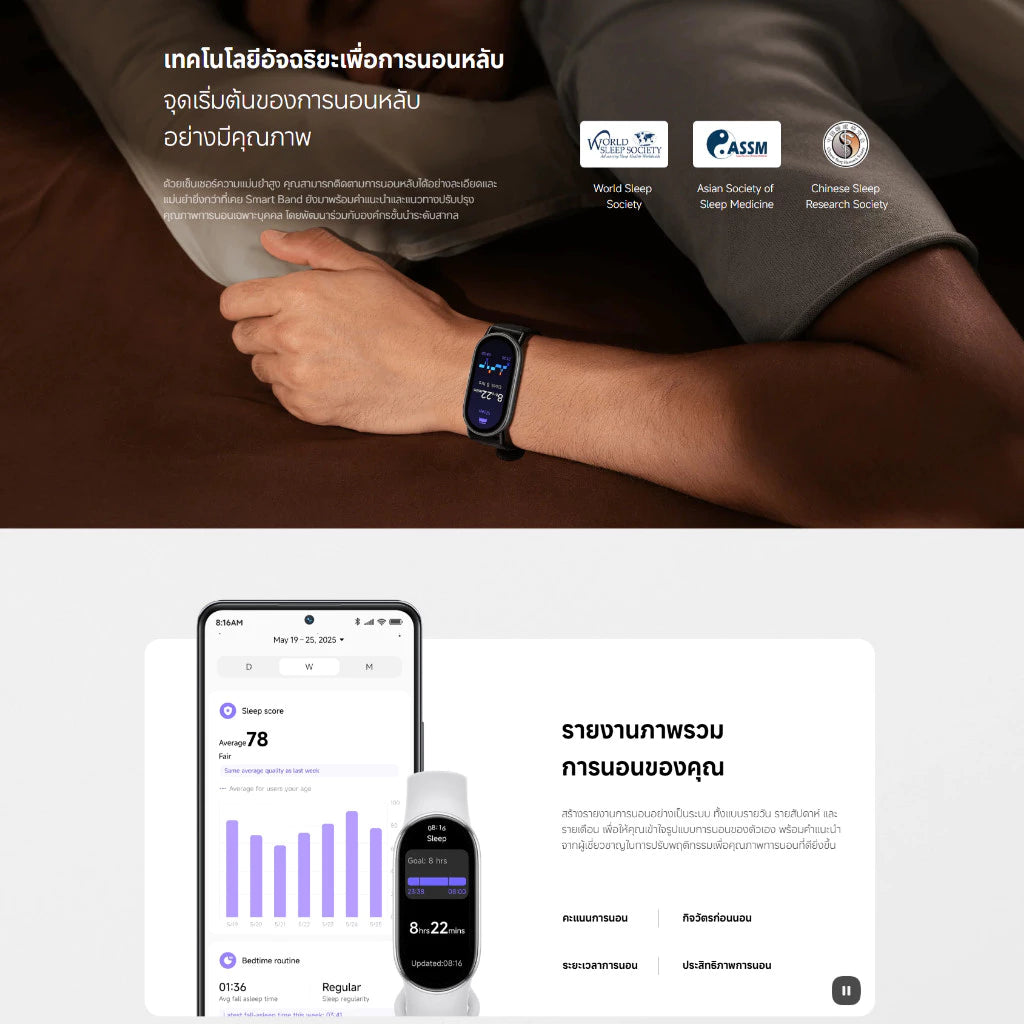 Xiaomi Smart Band 10 - Ceramic Edition Pearl White
