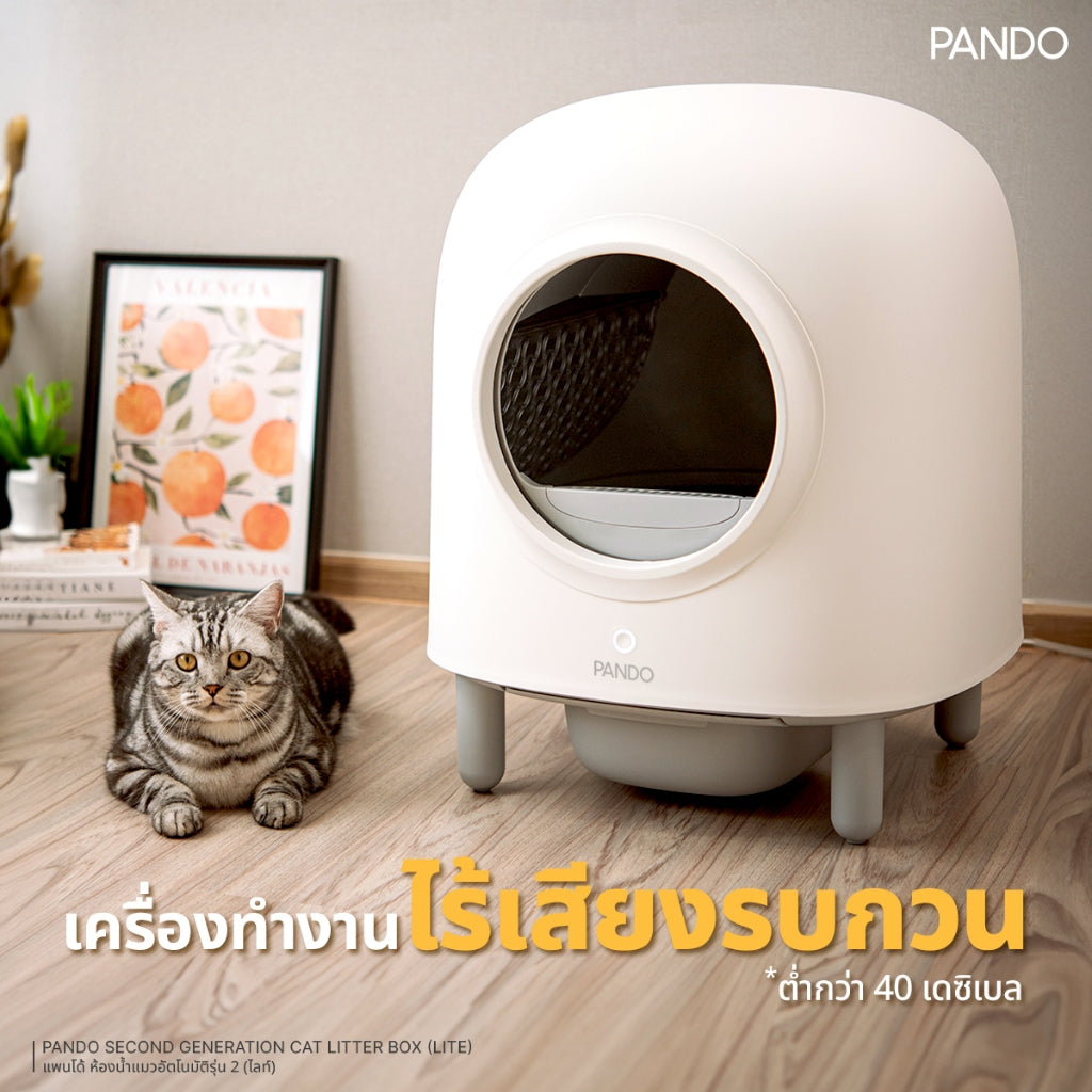 RR_PANDO X Petree Second Generation Cat Litter Box (Lite)