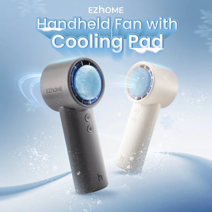 EZhome Handheld Fan with Cooling Pad Pro
