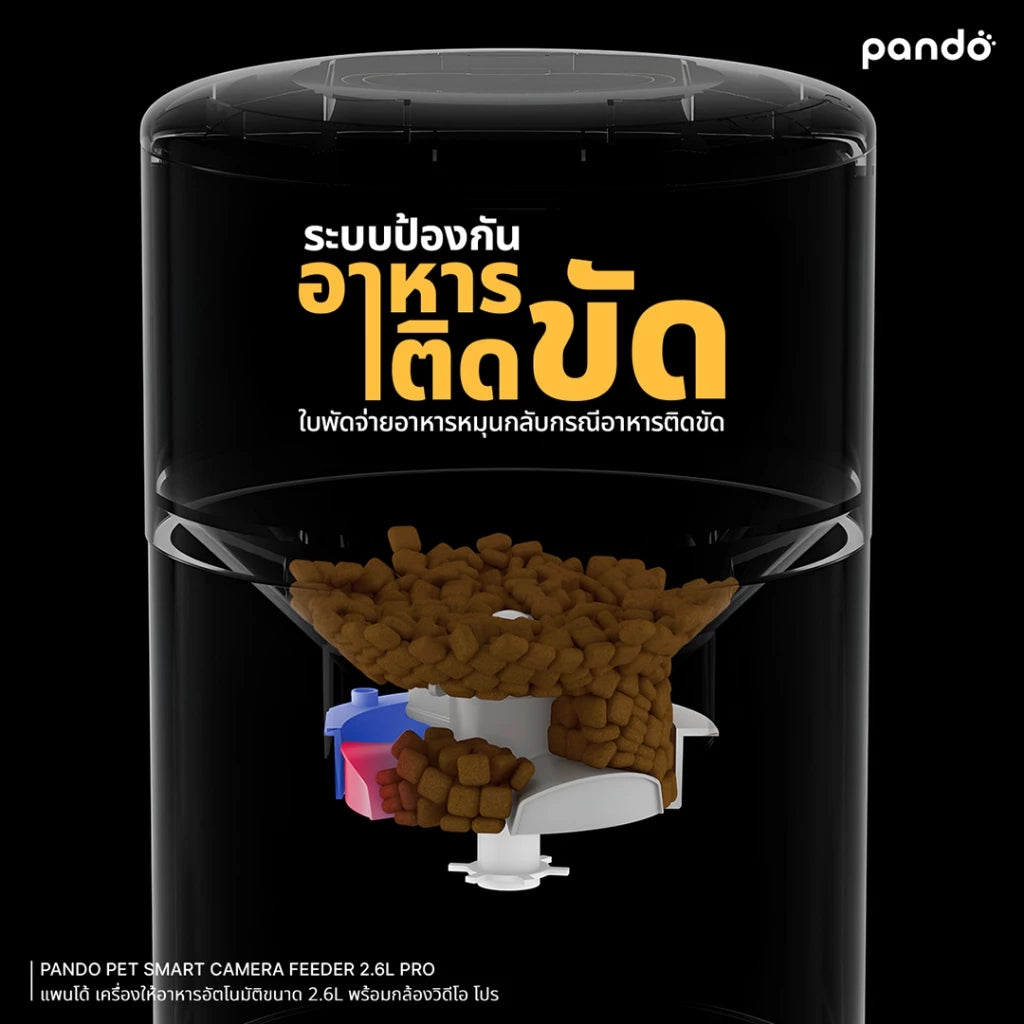 Pando Pet Smart Camera Feeder 2.6L_RR