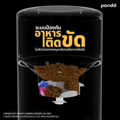 Pando Pet Smart Camera Feeder 2.6L_RR