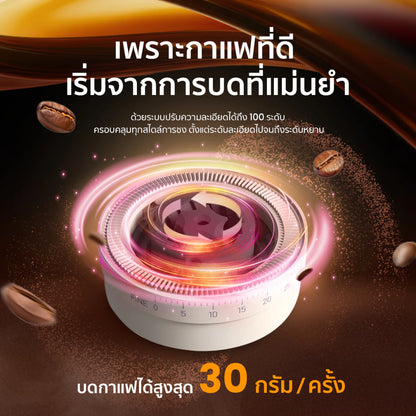 [New Series] EZhome Electric Grinder เครื่องบดกาแฟไฟฟ้า